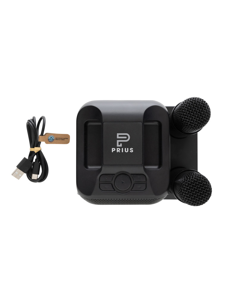 Karaoké SingVIBE à deux microphones personnalisable