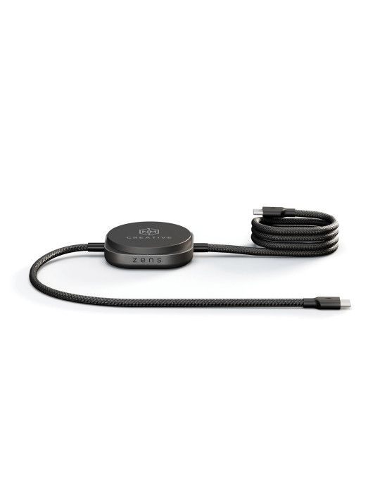 Câble de charge ZENS USB-C Pro 2 avec module Qi2 personnalisable