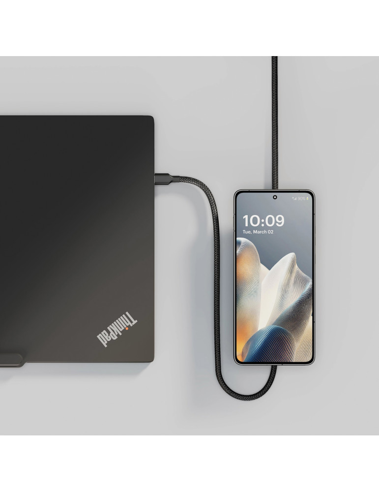 Câble de charge ZENS USB-C Pro 2 avec module Qi2 personnalisable