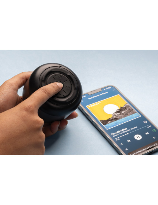 Enceinte BeatBuddy 3 W en ABS recyclé RCS personnalisable