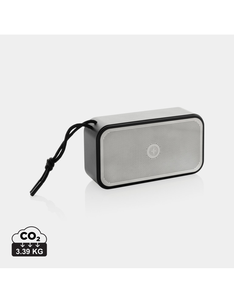 Enceinte Swiss Peak 10 W en aluminium recyclé personnalisable