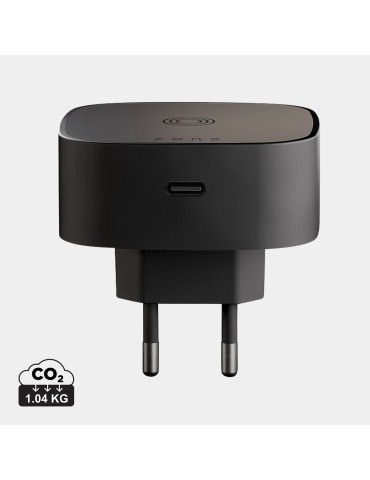 Adaptateur de recharge sans fil magnétique ZENS 15 W personnalisable