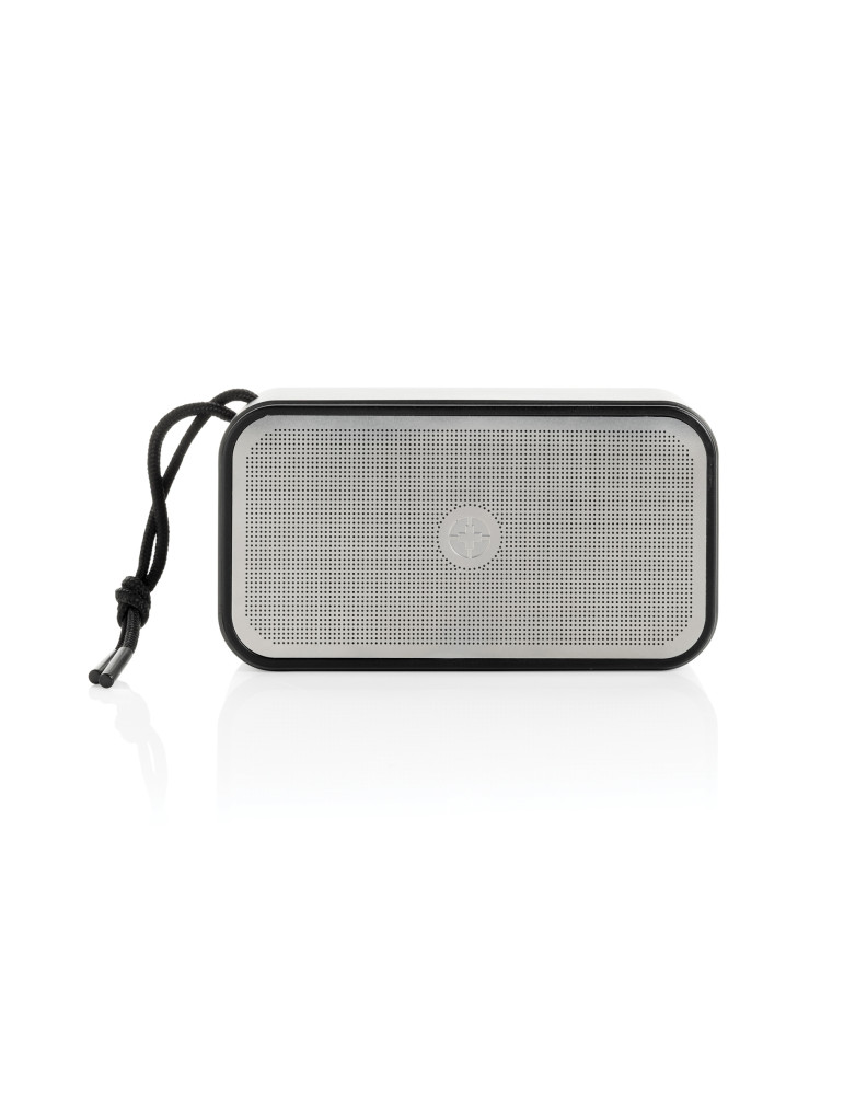 Enceinte Swiss Peak 10 W en aluminium recyclé personnalisable