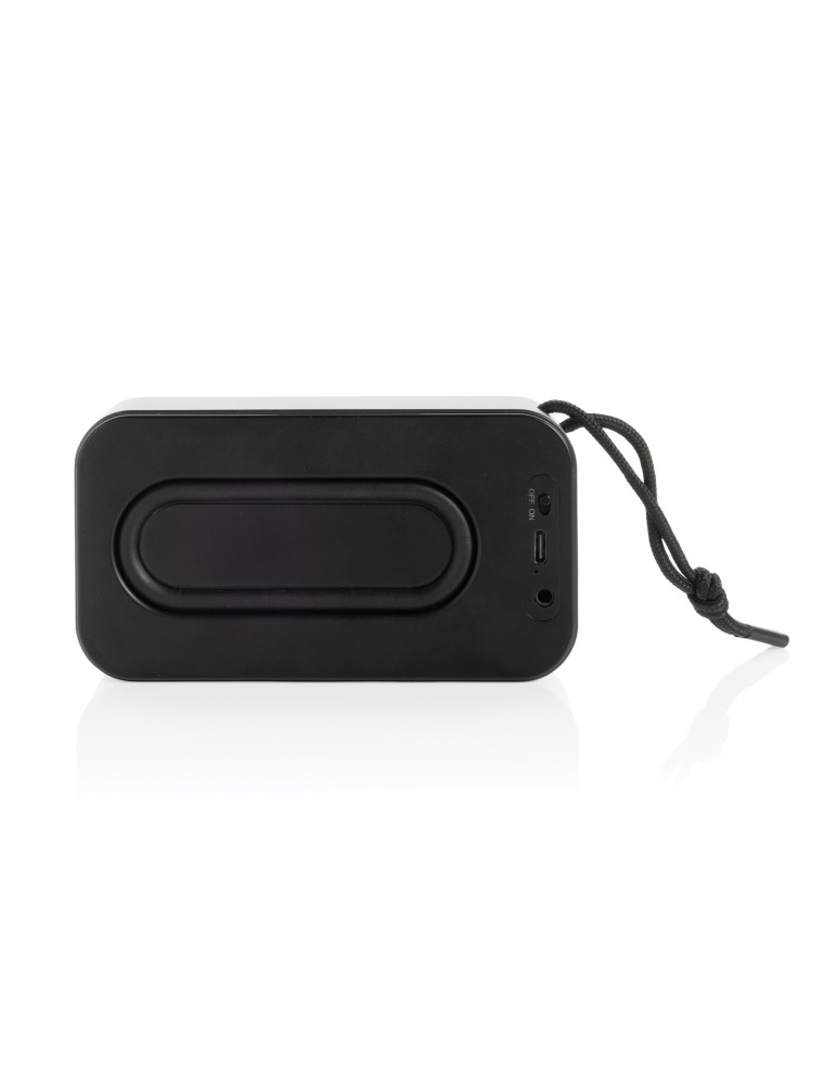 Enceinte Swiss Peak 10 W en aluminium recyclé personnalisable