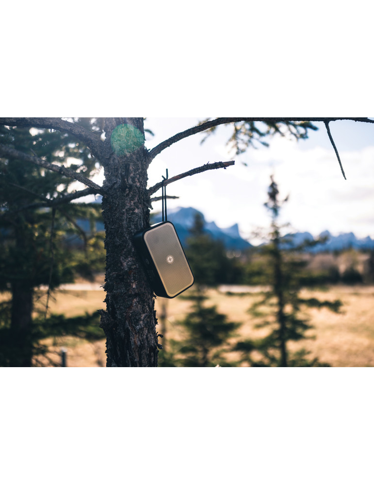 Enceinte Swiss Peak 10 W en aluminium recyclé personnalisable