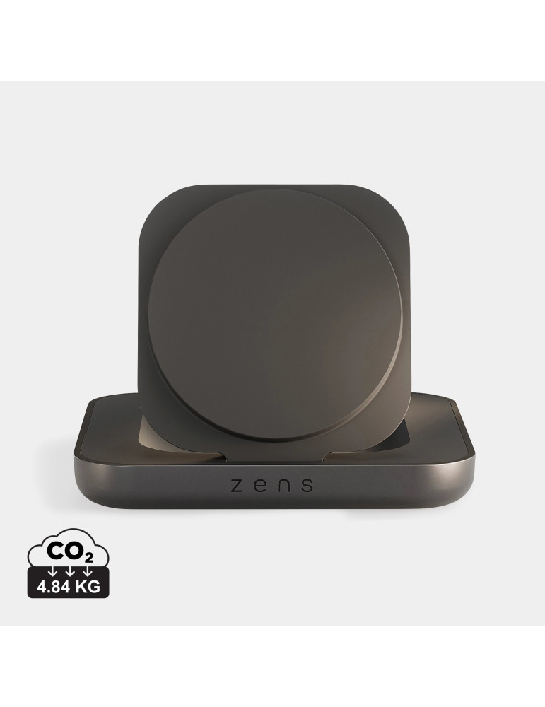Chargeur de chevet ZENS magnétique Qi2 avec adaptateur personnalisable
