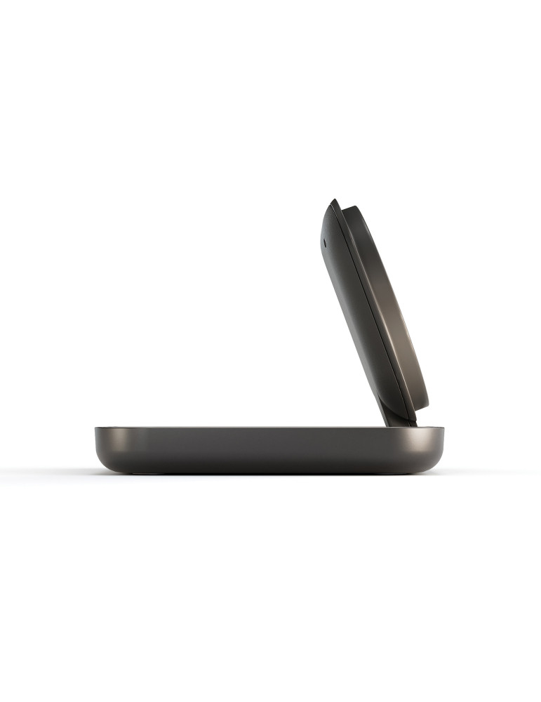 Chargeur de chevet ZENS magnétique Qi2 avec adaptateur personnalisable