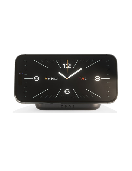 Chargeur de chevet ZENS magnétique Qi2 avec adaptateur personnalisable