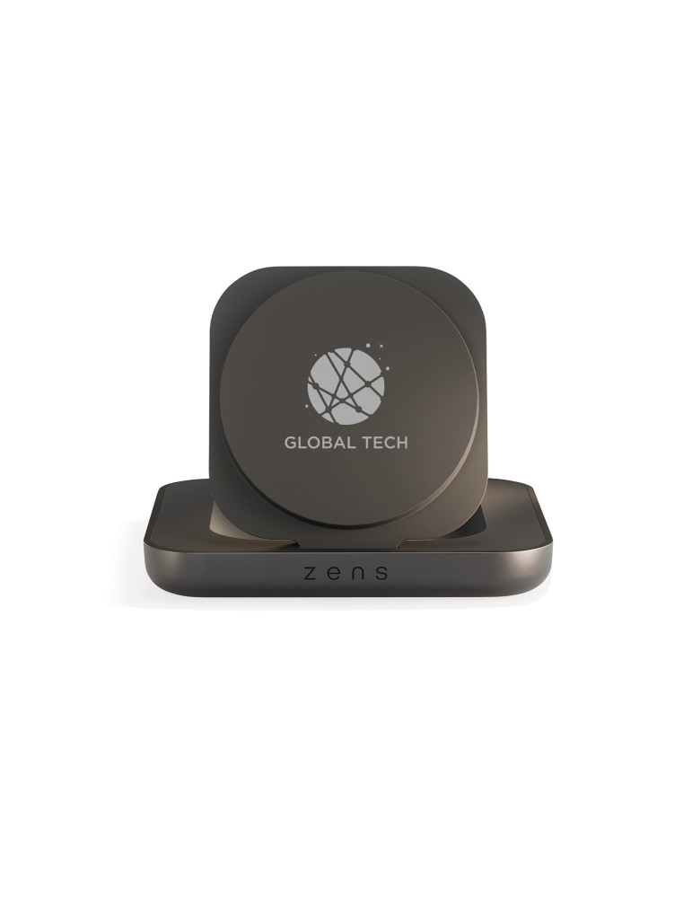 Chargeur de chevet ZENS magnétique Qi2 avec adaptateur personnalisable