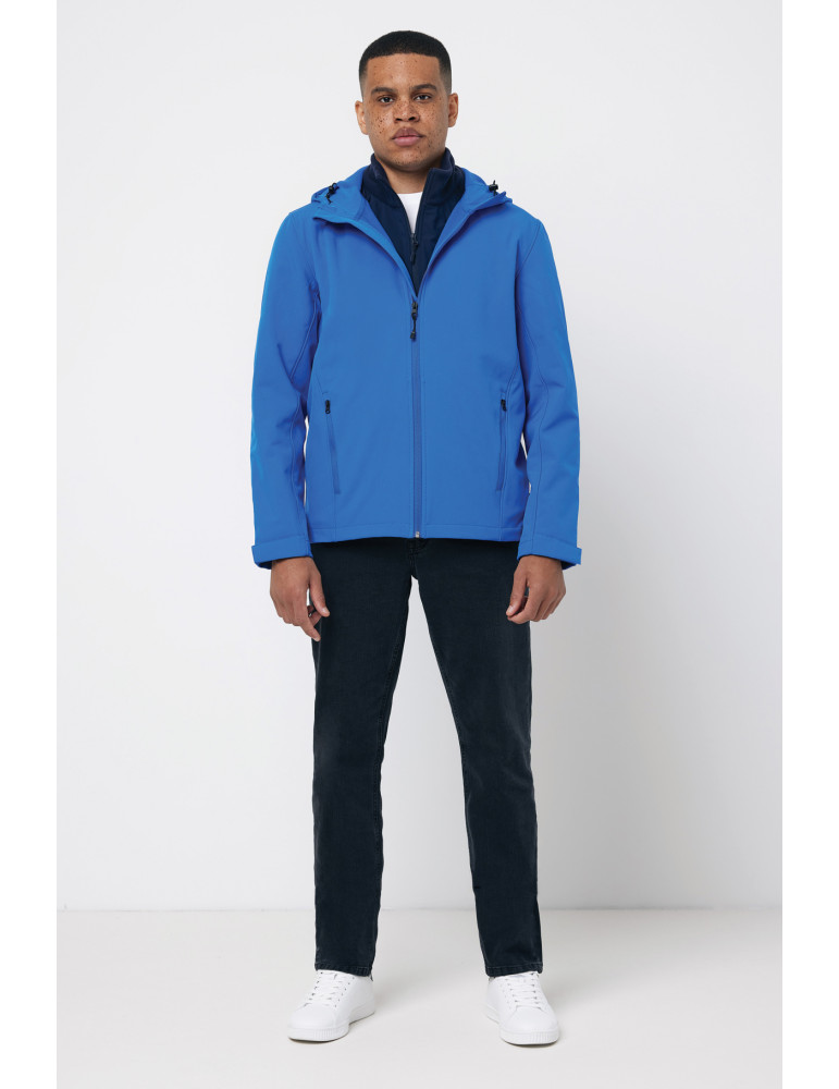 Veste softshell homme IQONIQ Makalu recyclée 300 g/m² personnalisable