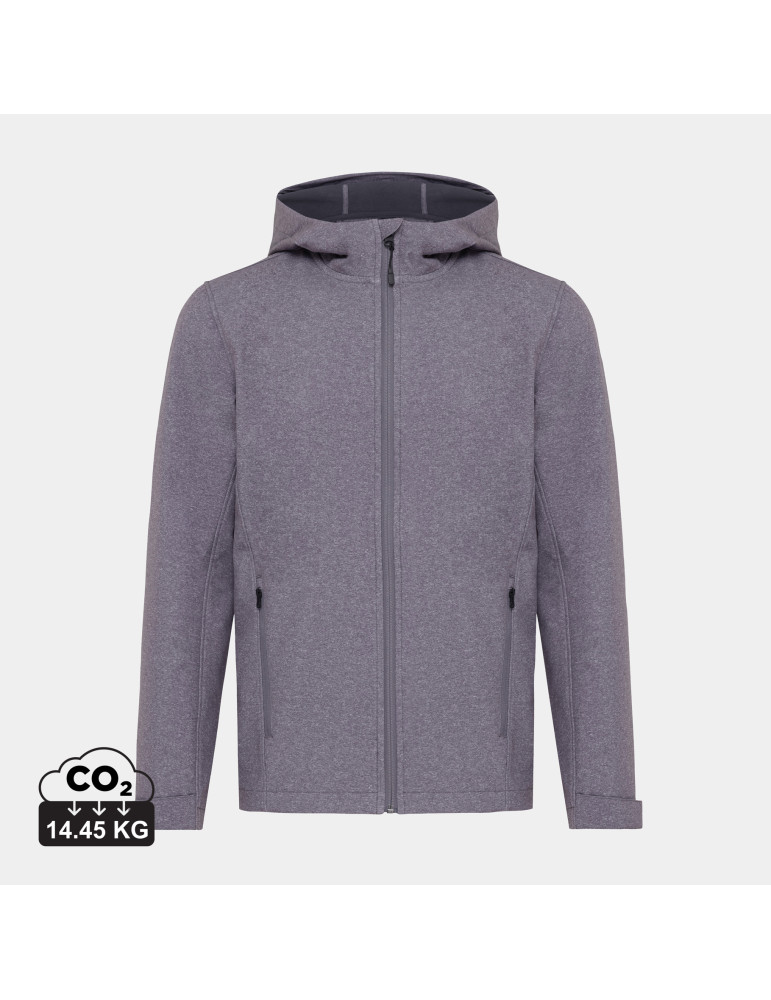 Veste softshell homme IQONIQ Makalu recyclée 300 g/m² personnalisable