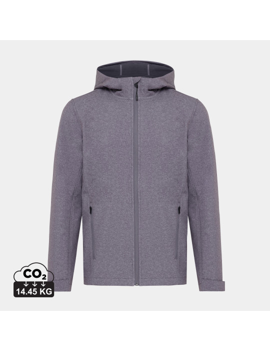 Veste softshell homme IQONIQ Makalu recyclée 300 g/m² personnalisable