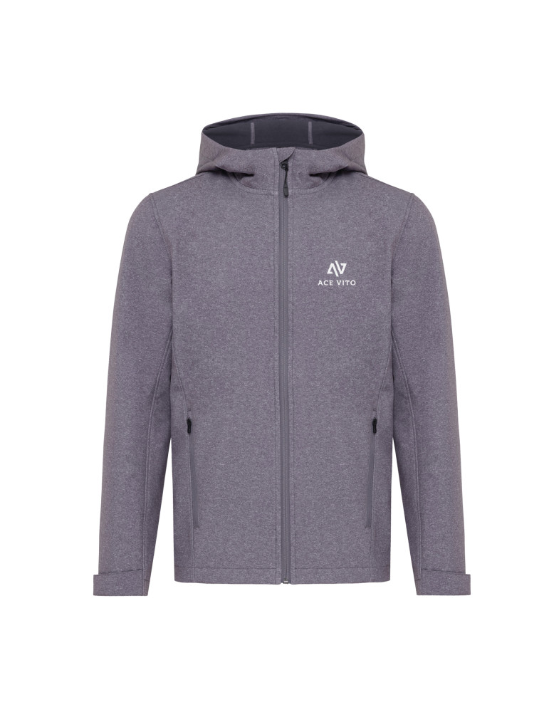 Veste softshell homme IQONIQ Makalu recyclée 300 g/m² personnalisable