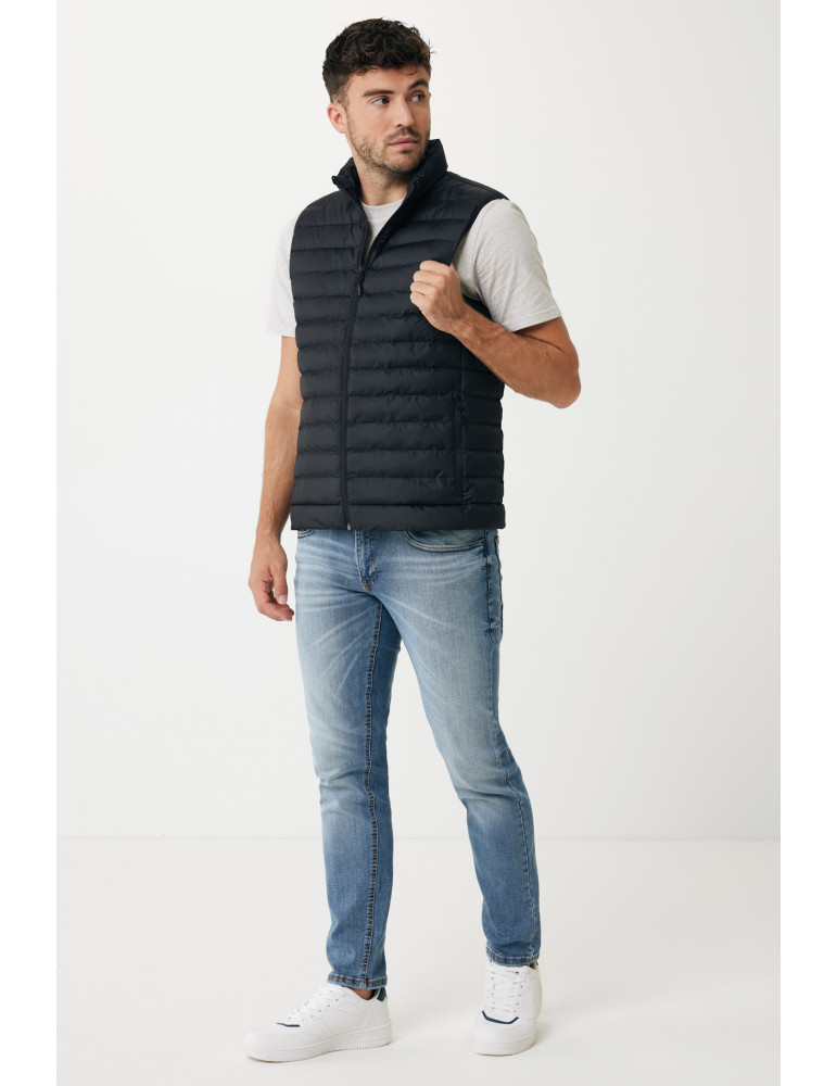 Bodywarmer homme IQONIQ Meru en polyester recyclé personnalisable