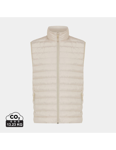 Bodywarmer homme IQONIQ Meru en polyester recyclé personnalisable 2