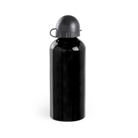 Gourde Aluminium Personnalisée 650 ml pas cher - Barrister Matières : aluminium Couleurs : noir goodies publicitaire événementie