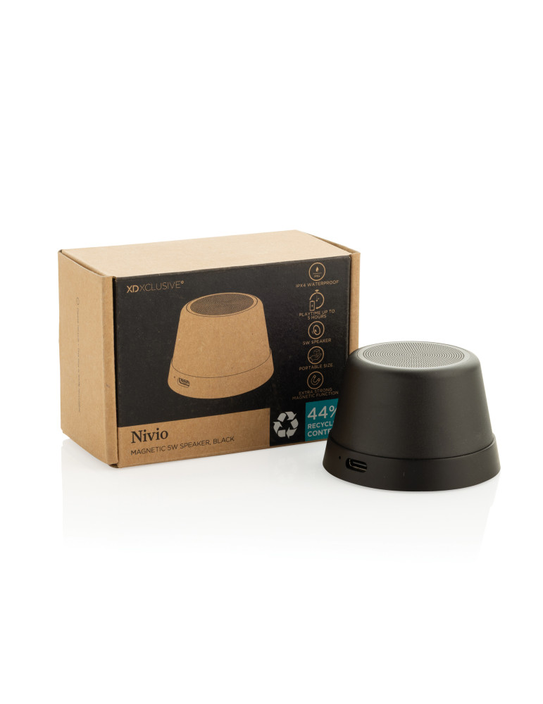 Enceinte magnétique Nivio 5 W RCS personnalisable
