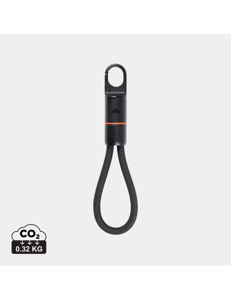 Câble mousqueton avec charge rapide 60W Nordic Drift Everest personnalisable