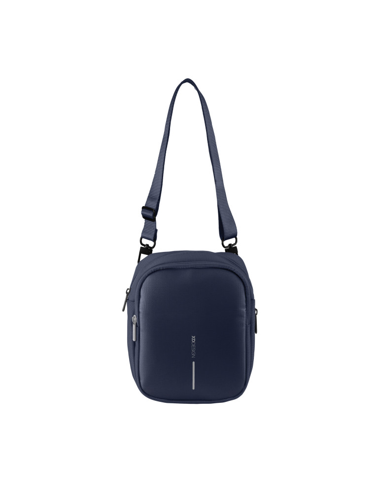 Sac bandoulière Boxy à poche bouteille personnalisable