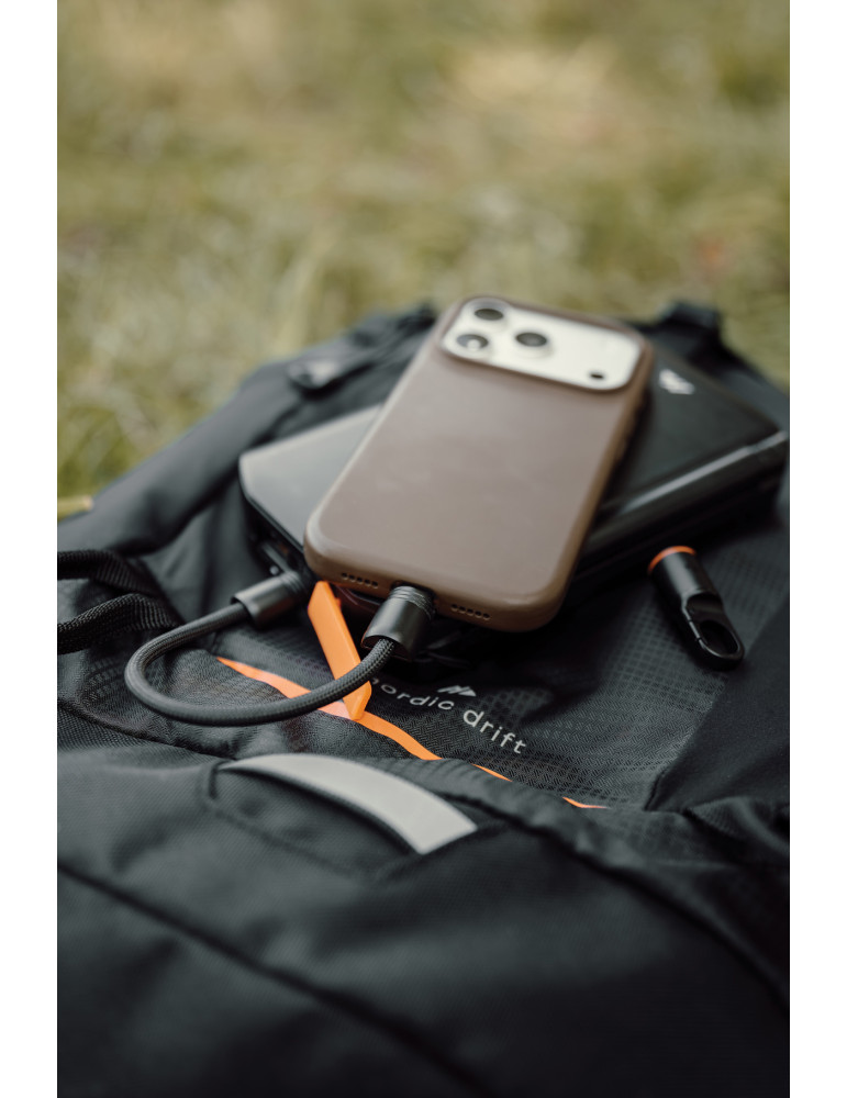 Câble mousqueton avec charge rapide 60W Nordic Drift Everest personnalisable