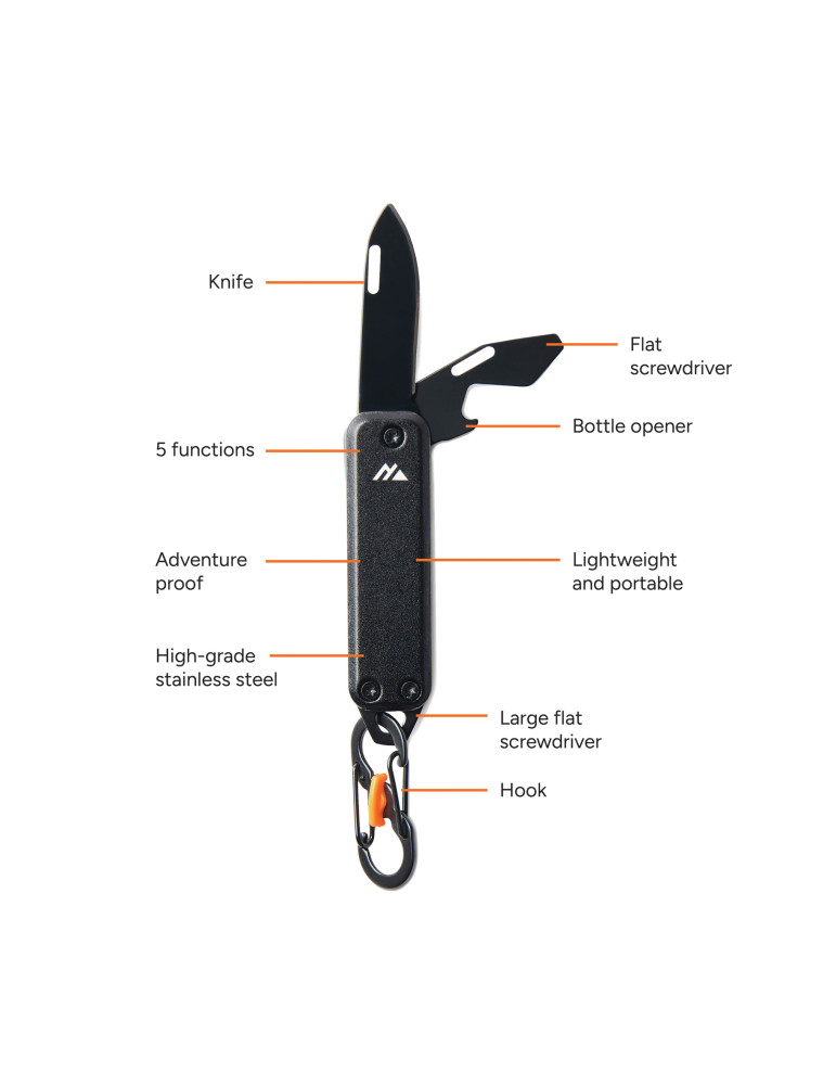 Porte-clés multifonctions Nordic Drift Adventure personnalisable