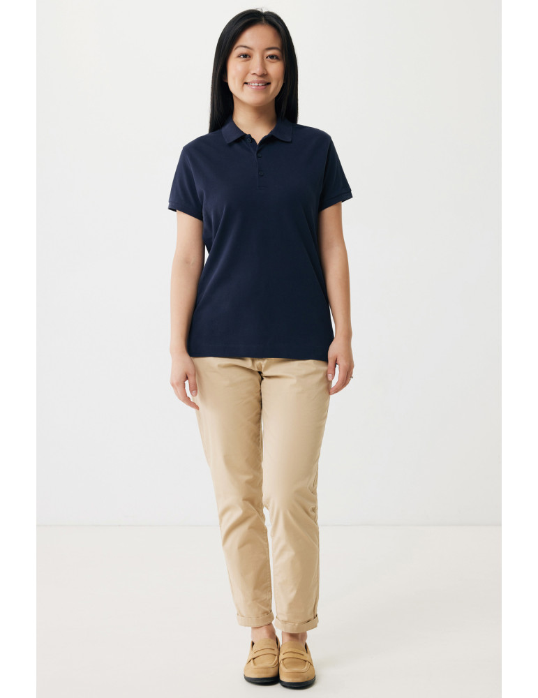 Polo femme IQONIQ Yosemite coton recyclé et bio 220 g/m² personnalisable