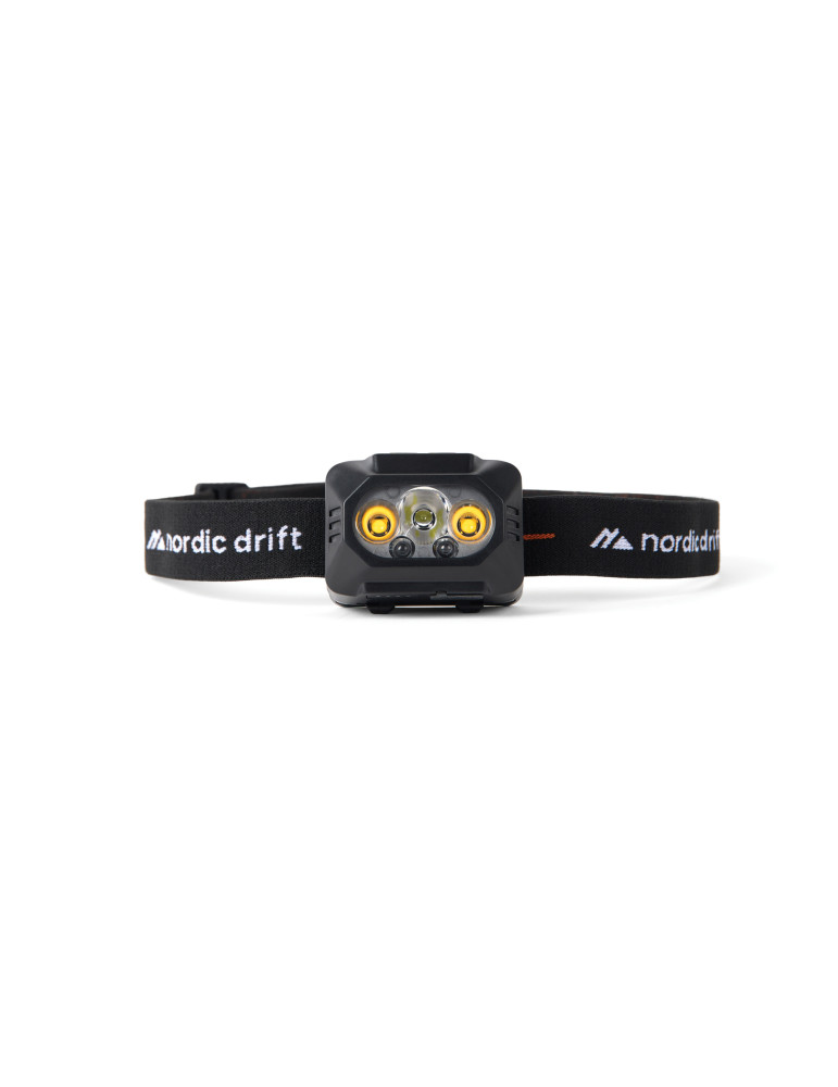 Lampe frontale à double batterie Nordic Drift Everest personnalisable