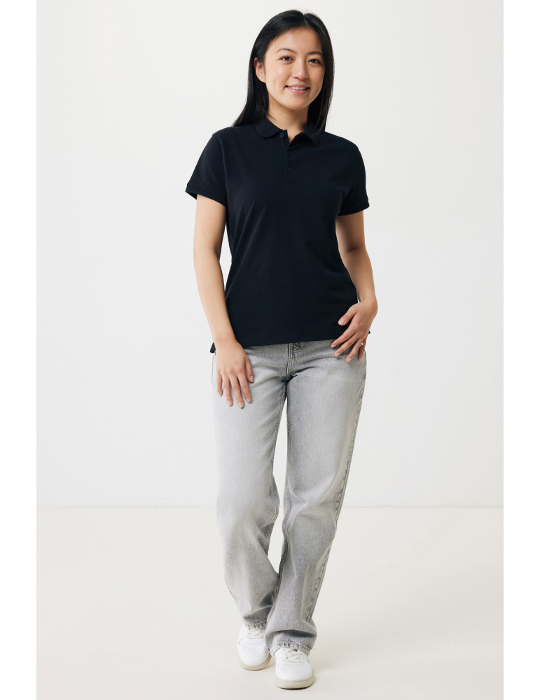 Polo femme IQONIQ Yosemite coton recyclé et bio 220 g/m² personnalisable