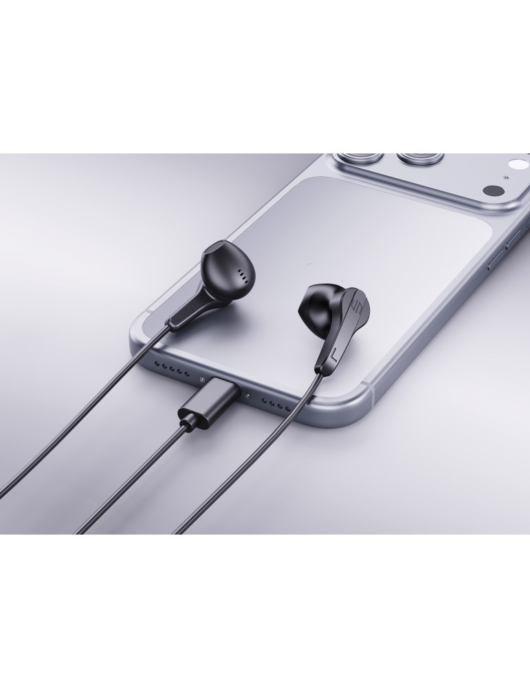 Écouteurs filaires USB-C Hartford Urban Vitamin personnalisables