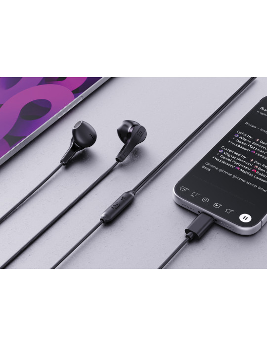 Écouteurs filaires USB-C Hartford Urban Vitamin personnalisables