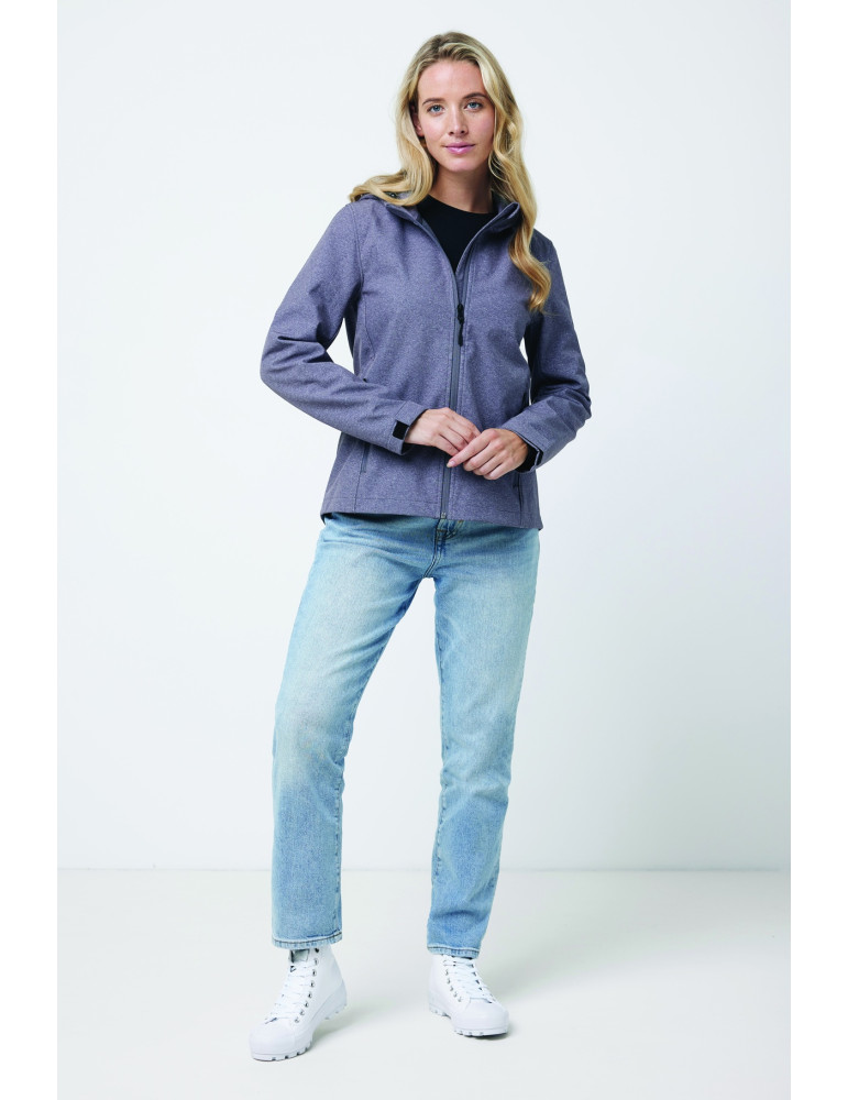 Veste softshell femme IQONIQ Makalu recyclée 300 g/m² personnalisable