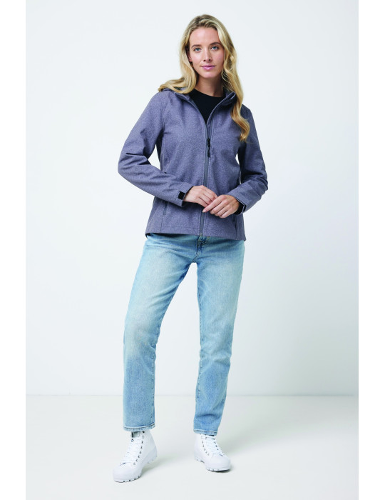 Veste softshell femme IQONIQ Makalu recyclée 300 g/m² personnalisable