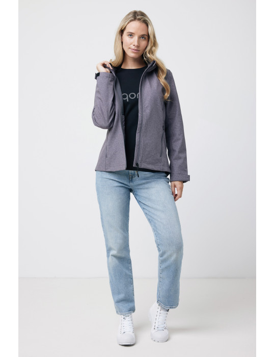 Veste softshell femme IQONIQ Makalu recyclée 300 g/m² personnalisable