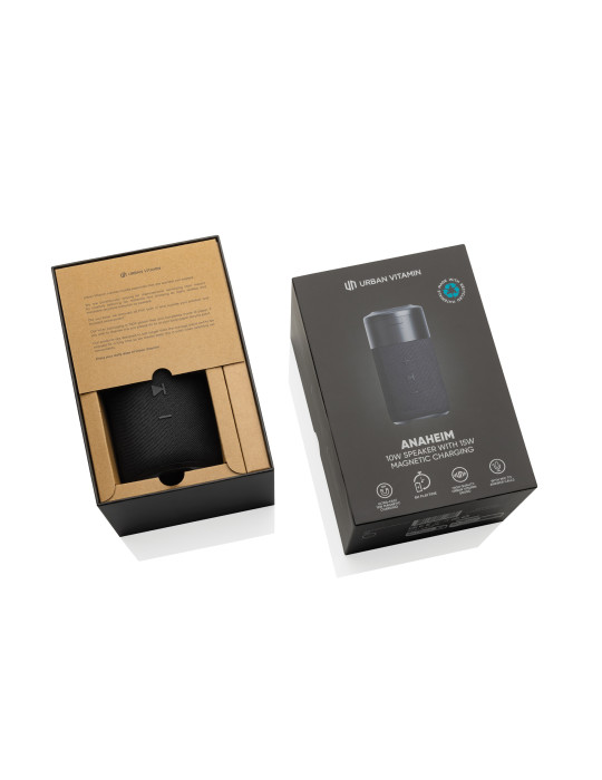 Enceinte Anaheim 10 W avec chargeur magnétique personnalisable