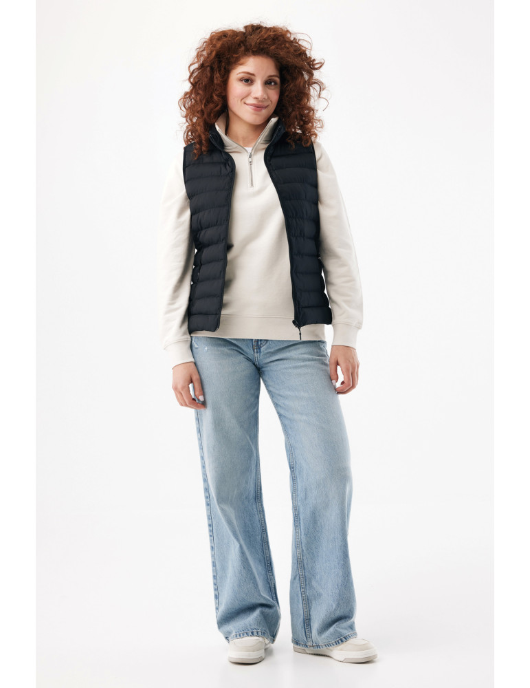 Bodywarmer femme IQONIQ Meru en polyester recyclé personnalisable