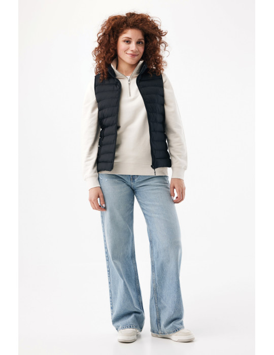 Bodywarmer femme IQONIQ Meru en polyester recyclé personnalisable