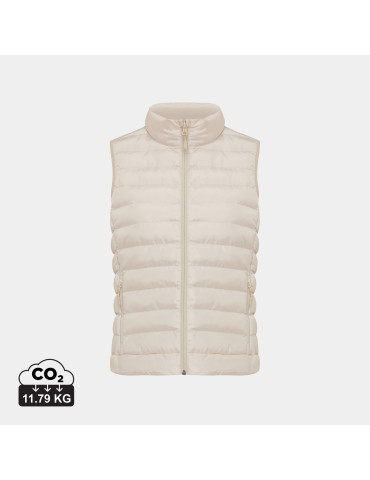 Bodywarmer femme IQONIQ Meru en polyester recyclé personnalisable 2