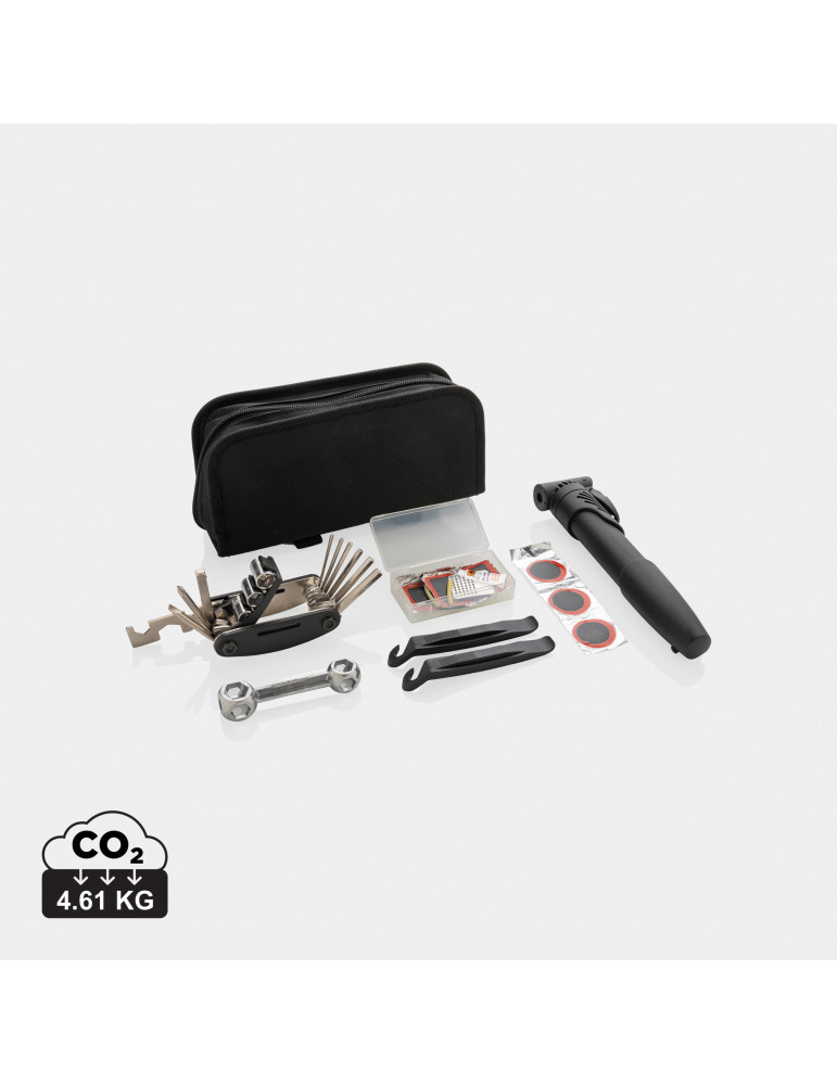 Kit de réparation vélo avec outil multifonction personnalisable