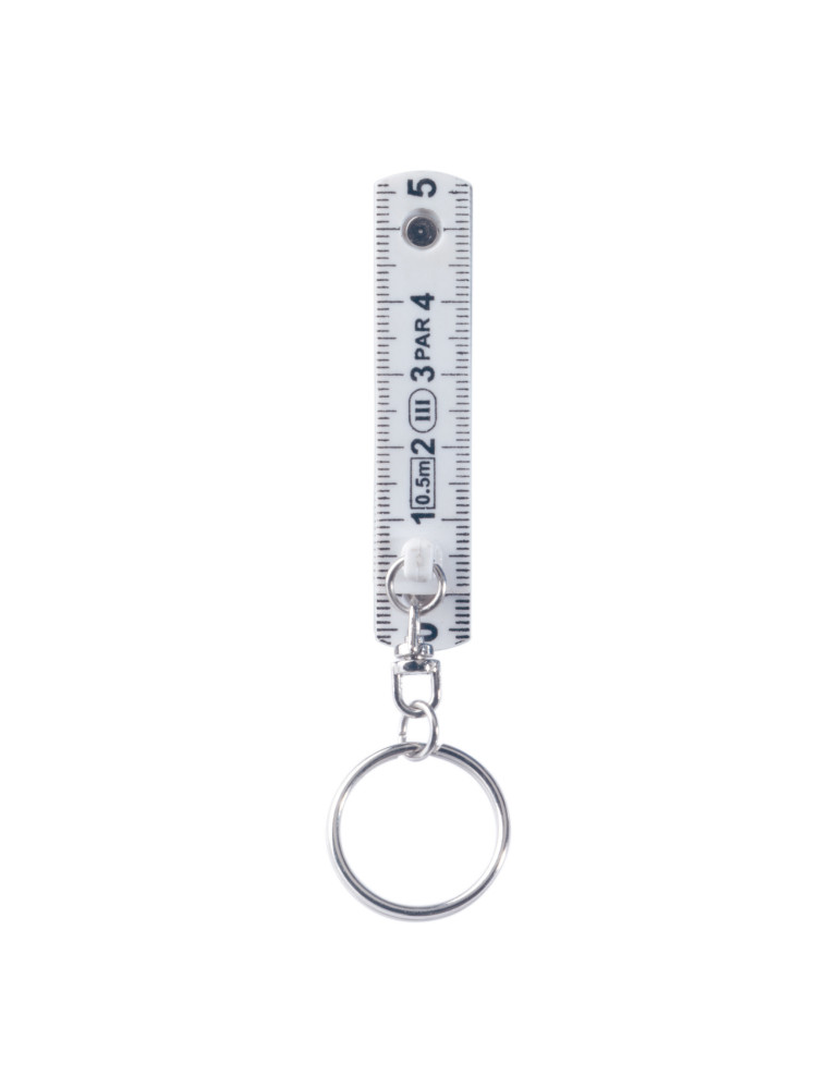 Mini règle pliable porte-clés personnalisable