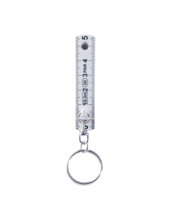 Mini règle pliable porte-clés personnalisable