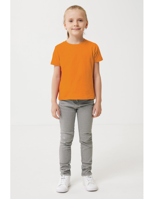 T-shirt enfant IQONIQ Koli coton recyclé et bio 160 g/m² personnalisable