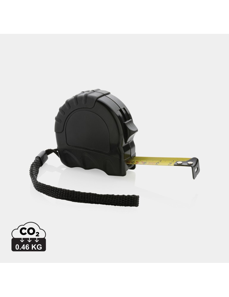 Mètre ruban 3M/16 mm en plastique recyclé RCS personnalisable