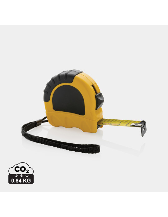 Mètre ruban 5M/19 mm en plastique recyclé RCS personnalisable
