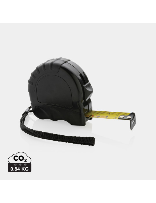 Mètre ruban 5M/19 mm en plastique recyclé RCS personnalisable