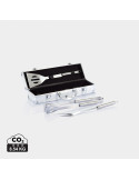Coffret barbecue 3 accessoires en inox personnalisable