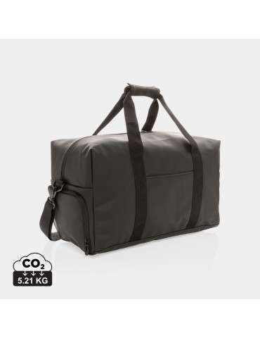 Sac week-end en PU doux à poche chaussures personnalisable