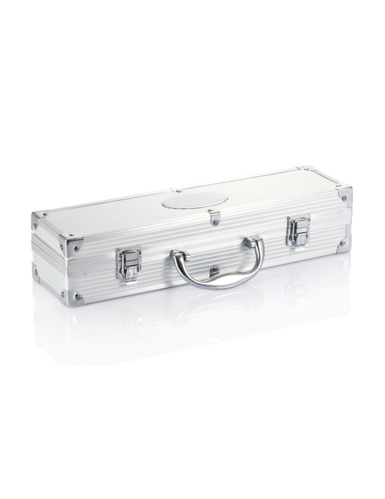 Coffret barbecue 3 accessoires en inox personnalisable