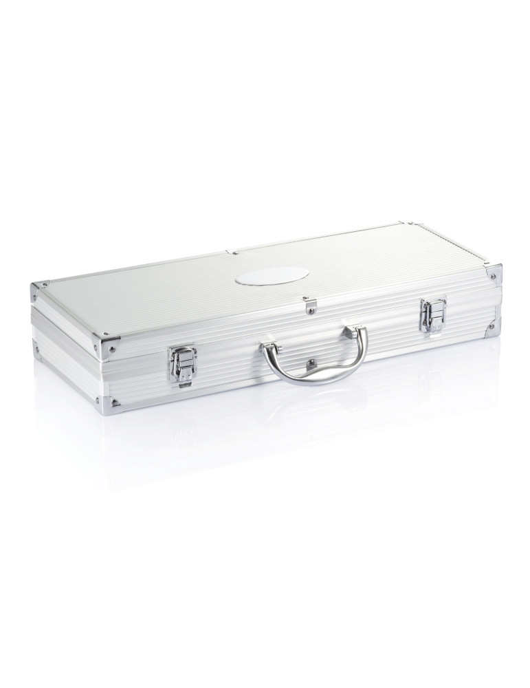 Coffret barbecue 12 accessoires en inox personnalisable