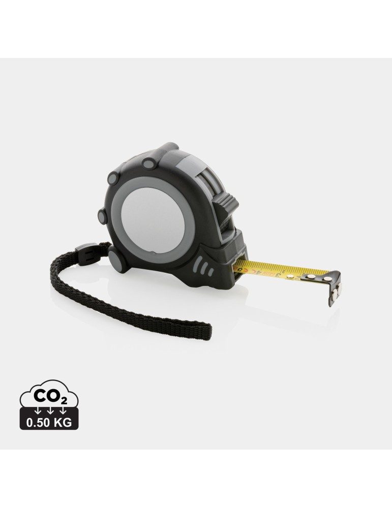 Mètre ruban Grip 3 m en ABS recyclé RCS personnalisable