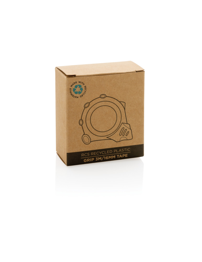 Mètre ruban Grip 3 m en ABS recyclé RCS personnalisable